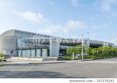 陽光明媚的日子，福島縣郡山市、福島縣產業交流中心（Big Palette Fukushima） 107270243