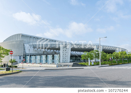 陽光明媚的日子，福島縣郡山市、福島縣產業交流中心（Big Palette Fukushima） 107270244