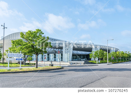 陽光明媚的日子,福島縣郡山市、福島縣產業交流中心(Big Palette Fukushima) 陽光明媚的日子,福島縣郡山市、福島縣產業交流中心(Big Palette Fukushima) 107270245