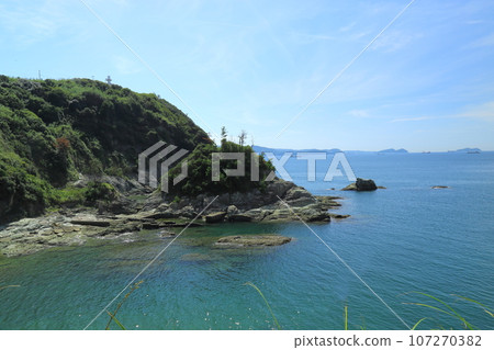 西卡崎【盤道閣庭園（日本遺產）】/和歌山市 107270382