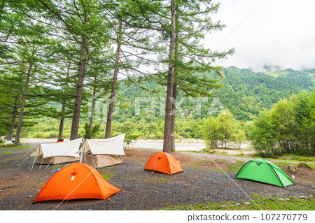 「長野縣」上高地/小梨平露營地風景 107270779