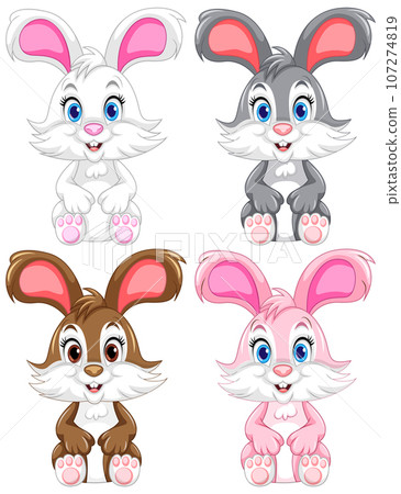 Collection of different rabbits Collection of different rabbits 107274819