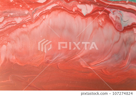 Abstract watercolor paint background by gradient deep blue color with liquid fluid grunge 107274824