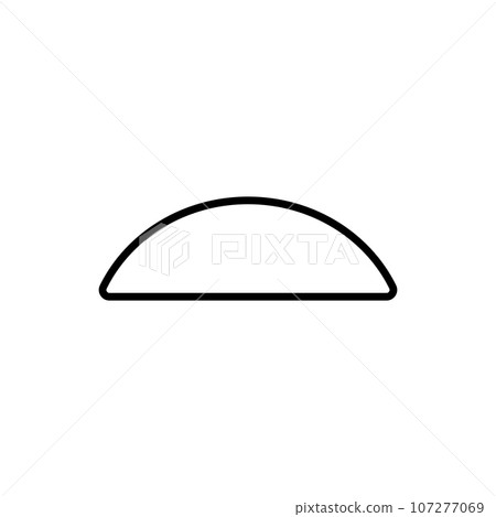 It's a hieroglyph. The letter t represents bread. 107277069