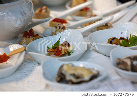 Delightful Hors d'oeuvres: A Culinary Symphony of Flavors 107277579