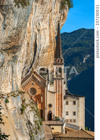 Sanctuary of the Madonna della Corona - Verona Italy 107280631