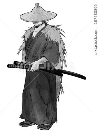 Samurai illustration Samurai illustration 107280896