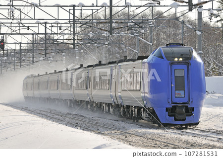 千歲線北廣島-上波寶路 JR 北海道 Kiha 281 系列 Super Hokuto 千歲線北廣島-上波寶路 JR 北海道 Kiha 281 系列 Super Hokuto 107281531