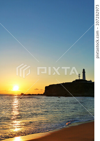 First sunrise from Inubosaki, Choshi, Chiba Prefecture 107282973