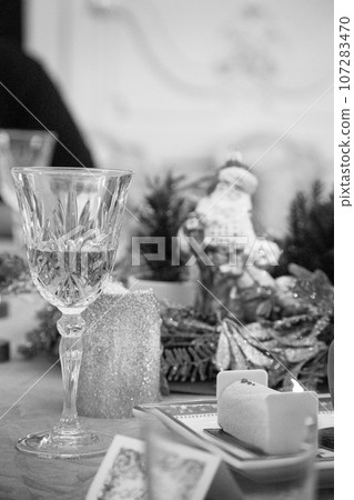 Sweet beautiful dessert cupcake lay on porcelain plate Sweet beautiful dessert cupcake lay on porcelain plate 107283470