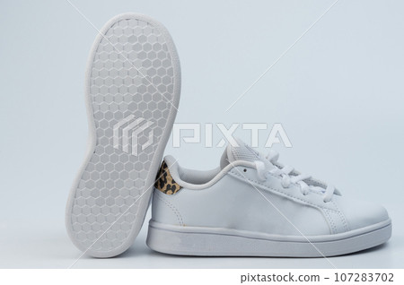 White leather classic sneakers 107283702