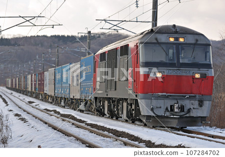 室蘭本線 登別～小城浜 JR Freight DF200-58（鷲別） 107284702