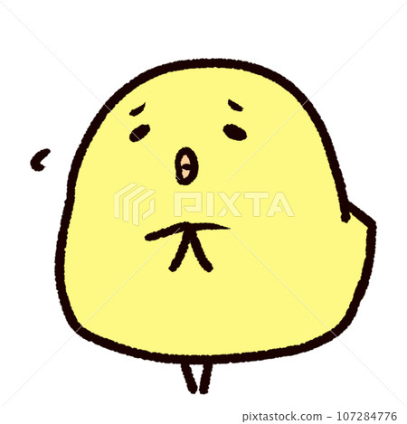 小雞帶著悲傷的表情 107284776
