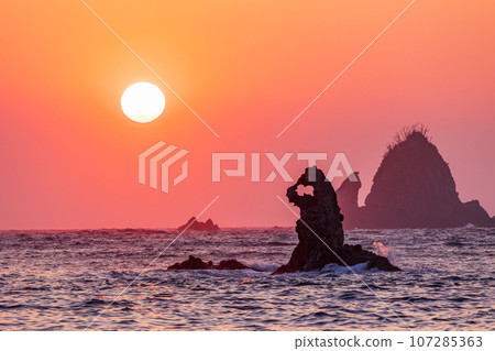 (Shizuoka Prefecture) Nishi-Izu / Otako Coast Sunset @ Megancho 107285363