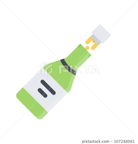design vector image icons champagne 107288081