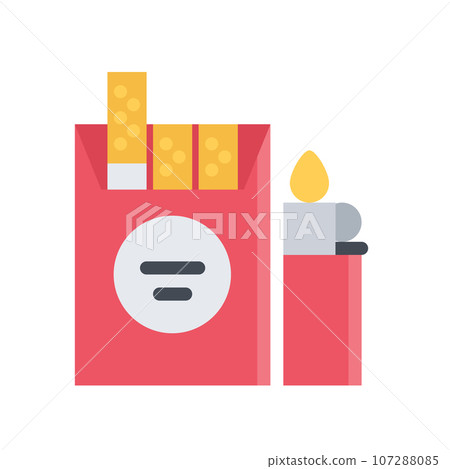 design vector image icons cigarettes design vector image icons cigarettes 107288085