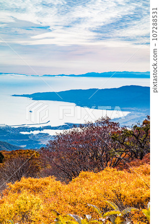 [Niigata Prefecture/Sado/Autumn leaves] Let's overlook Niigata Prefecture while watching the autumn leaves October 107288531