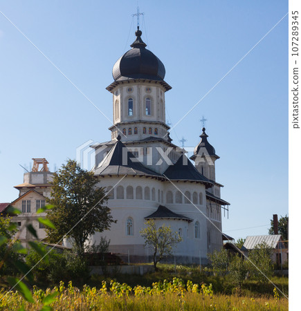 Old style church of Bogdanesti, Romania Old style church of Bogdanesti, Romania 107289345