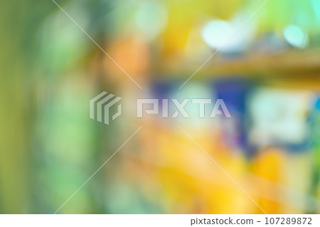 Trendy festival blurred bokeh texture  107289872