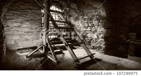 Rack in the torture chamber of Castle Rack in the torture chamber of Castle 107290975