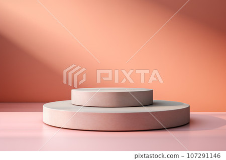 Round podium for product presentation Round podium for product presentation 107291146