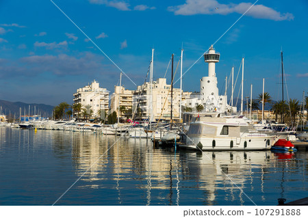 Residential marina of Empuriabrava Residential marina of Empuriabrava 107291888