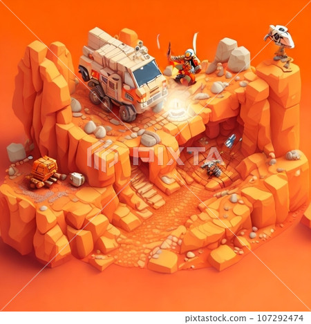 遺跡探索(AI圖像生成) 遺跡探索(AI圖像生成) 107292474