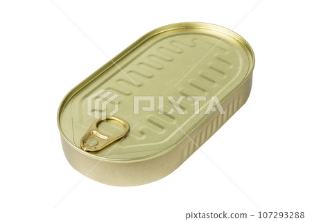 Tin can isolated on white background. Tin can isolated on white background. 107293288