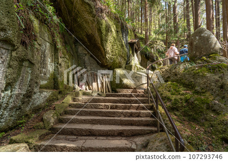 山形縣山形市,俗稱山寺,立石寺五大道的參道 山形縣山形市,俗稱山寺,立石寺五大道的參道 107293746