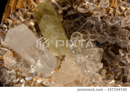 Purify crystals with the morning sun 107294598