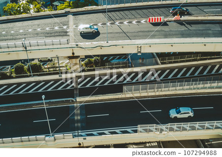 橫濱錦江交會處附近的首都高速公路俯視圖 2023 A-4 電影風格 橫濱錦江交會處附近的首都高速公路俯視圖 2023 A-4 電影風格 107294988
