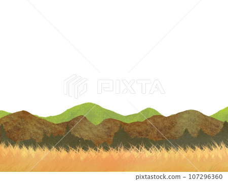 與秋葉的山風景 107296360