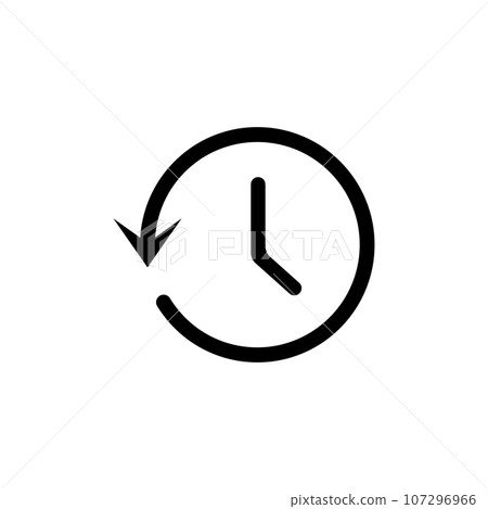 history icon vector 107296966