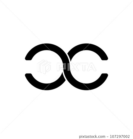 infinity icon vector 107297002
