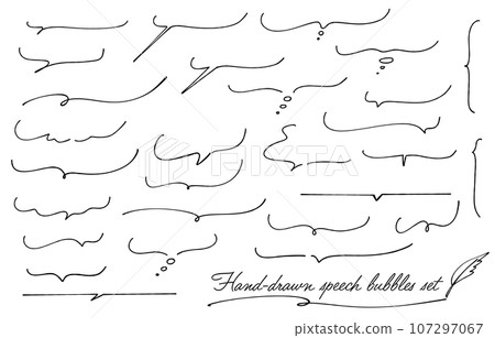 下半部手繪語音氣泡集 下半部手繪語音氣泡集 107297067