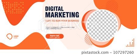 Business webinar social media post template design and used in digital Marketing concepts banner template design Business webinar social media post template design and used in digital Marketing concepts banner template design 107297260