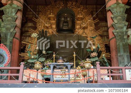東大寺，大佛正面 107300184