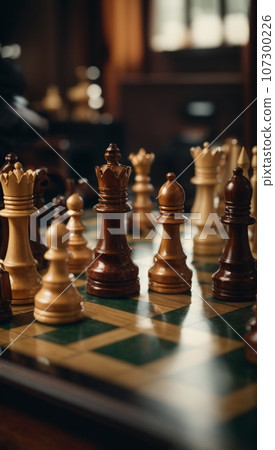 Chess game photography  107300226