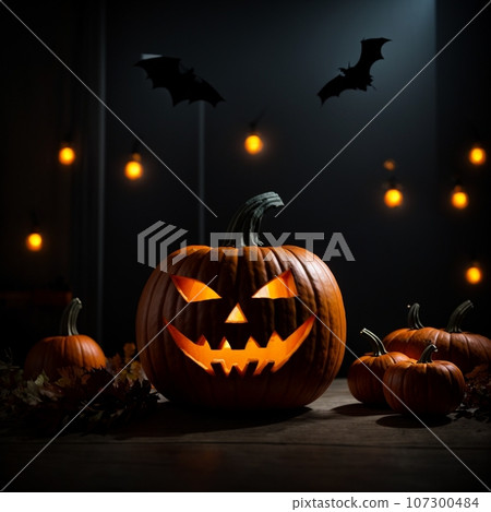Halloween pumpkin  107300484