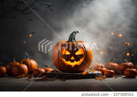 Halloween pumpkin  107300502