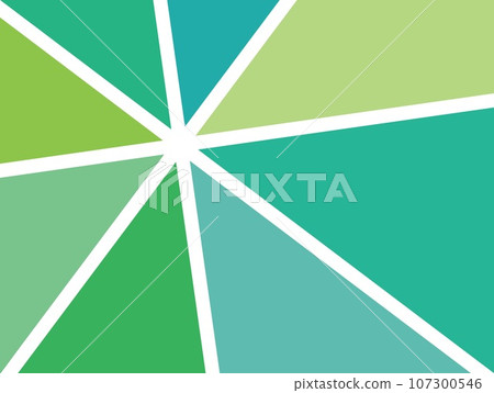 Geometric pattern green 107300546