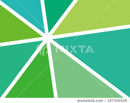 Geometric pattern green 107300548