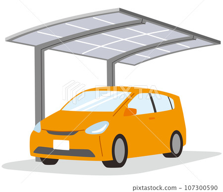 Carport Parking Lot My Home 107300590