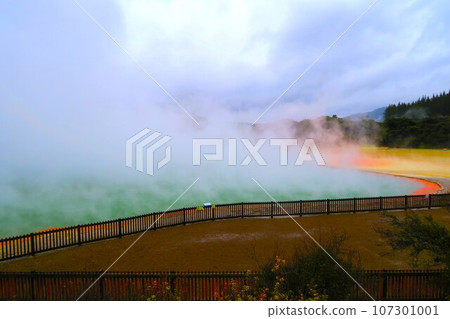 Champagne Pool at Waiotapu Thermal Wonderland 107301001