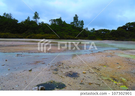 懷奧塔普地熱仙境的弗蘭潘平原 懷奧塔普地熱仙境的弗蘭潘平原 107302901