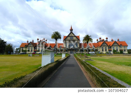 Rotorua Museum in Rotorua's Government Gardens 107304027