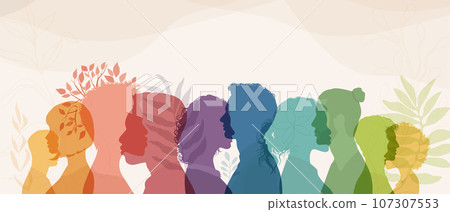 Campaign World mental health day. Mental health concept.Head silhouette profile.Mood disorder. Awareness.Metaphor bipolar disorder.Emotional burnout.Psychological problems.OurMindsMatter Campaign World mental health day. Mental health concept.Head silhouette profile.Mood disorder. Awareness.Metaphor bipolar disorder.Emotional burnout.Psychological problems.OurMindsMatter 107307553