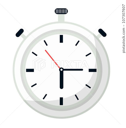 Clock or stopwatch, sports equipment measurement Clock or stopwatch, sports equipment measurement 107307607