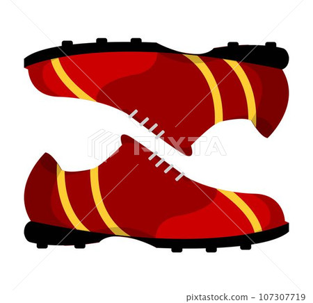 Football shoes footwear for athletes and sportsmen 107307719
