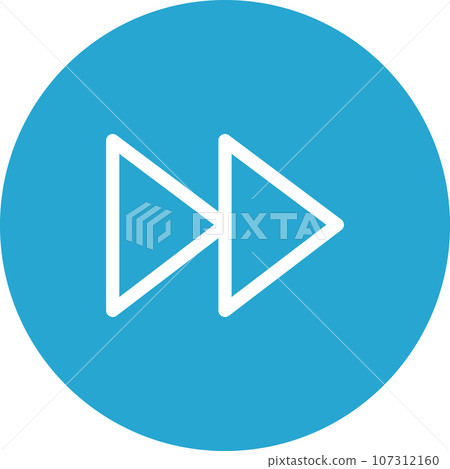 Simply rounded color technology idea icon.-插圖素材 [107312160] - PIXTA圖庫